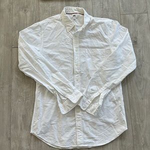 White slim fit Oxford. Uniqlo size Small